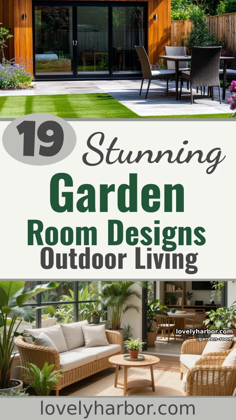 19 Garden Room Designs for Modern Outdoor Living 60 garden room - Collage 59