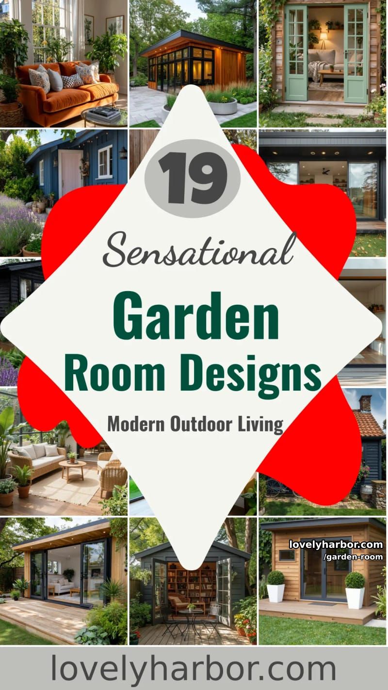 19 Garden Room Designs for Modern Outdoor Living 62 garden room - Collage 61