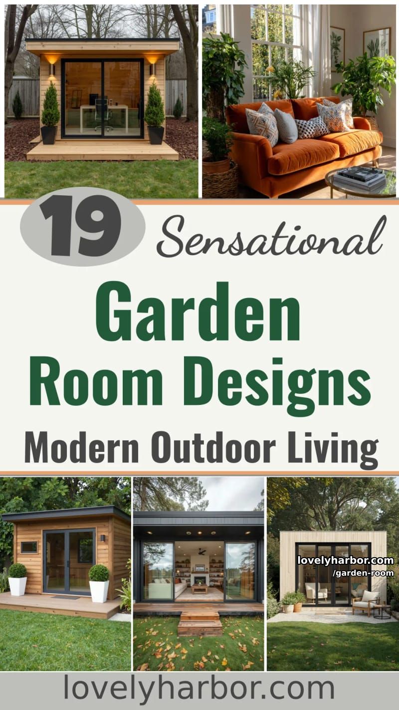 19 Garden Room Designs for Modern Outdoor Living 64 garden room - Collage 63