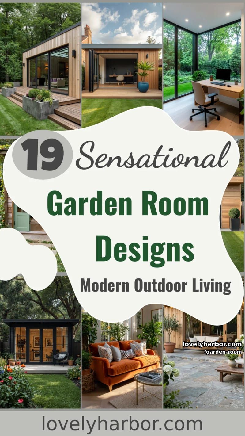 19 Garden Room Designs for Modern Outdoor Living 65 garden room - Collage 64