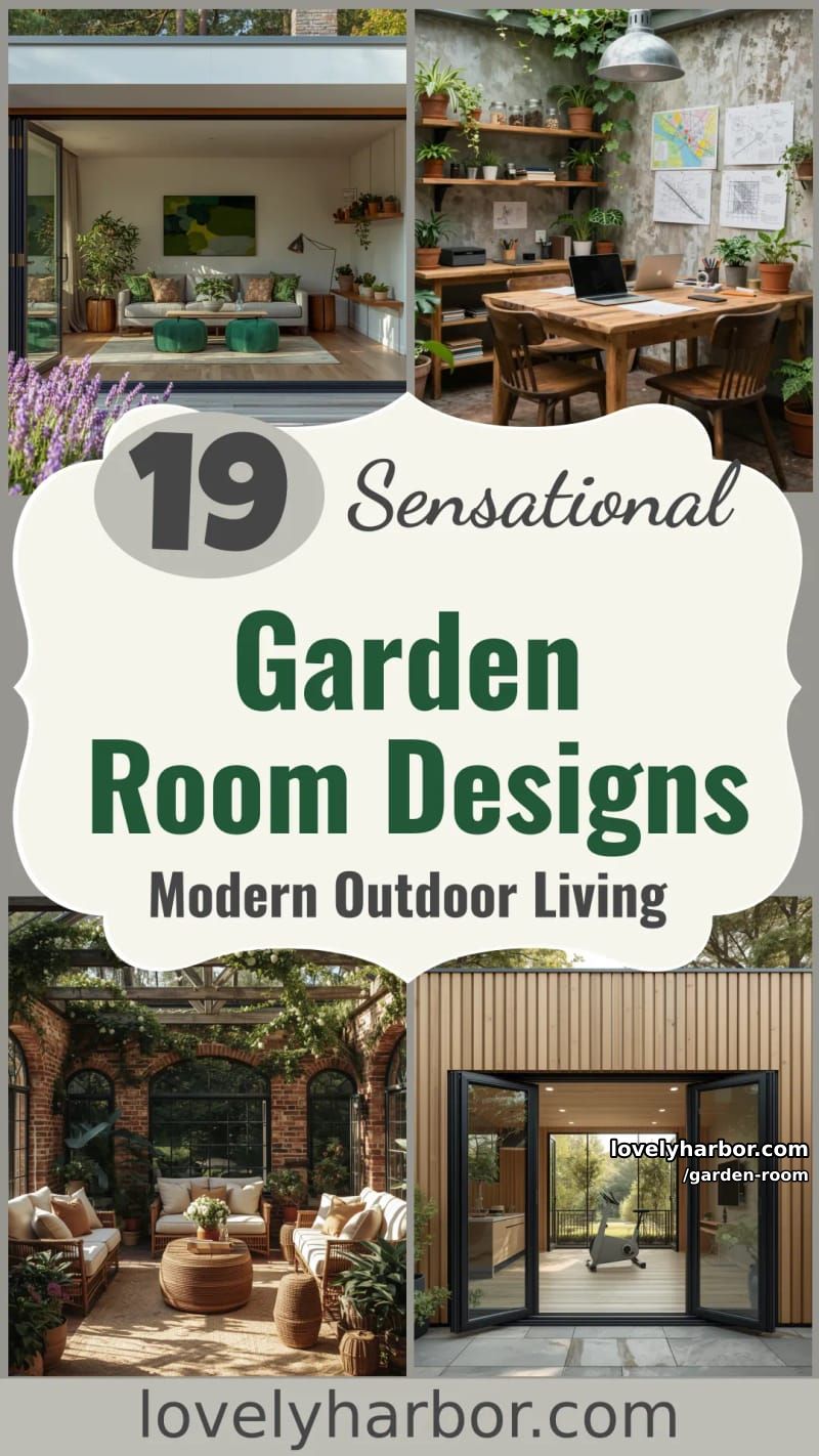 19 Garden Room Designs for Modern Outdoor Living 66 garden room - Collage 65
