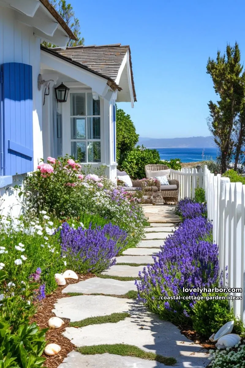 grow a fragrant border of flowering thyme, cotton lavender, and scented pelargoniums 1
