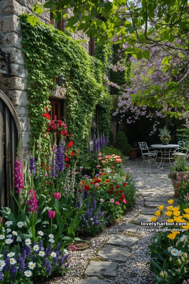 20 Magical Cottage Garden Designs You'll Love - Lovely Harbor