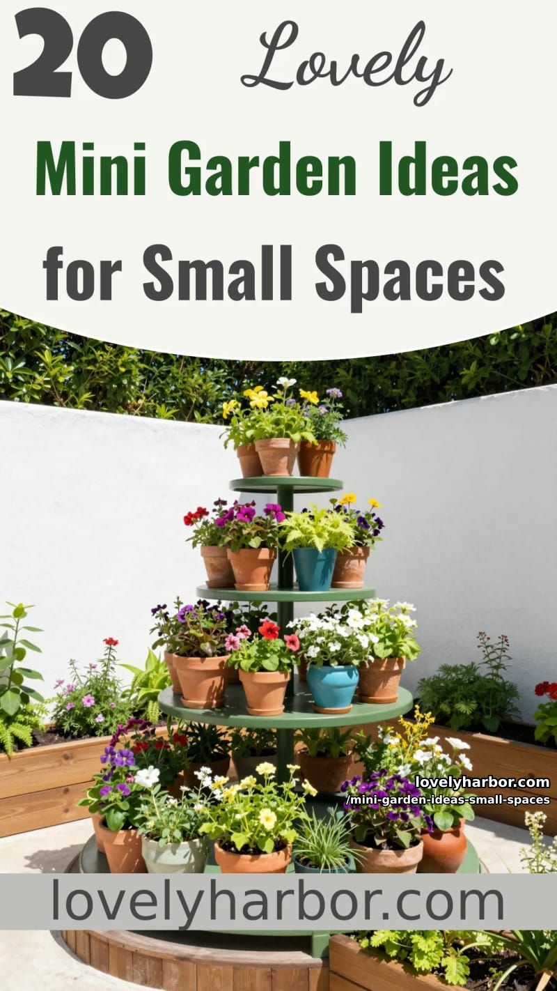 20 Mini Garden Ideas For Small Spaces 53 mini garden ideas small spaces - Collage 52