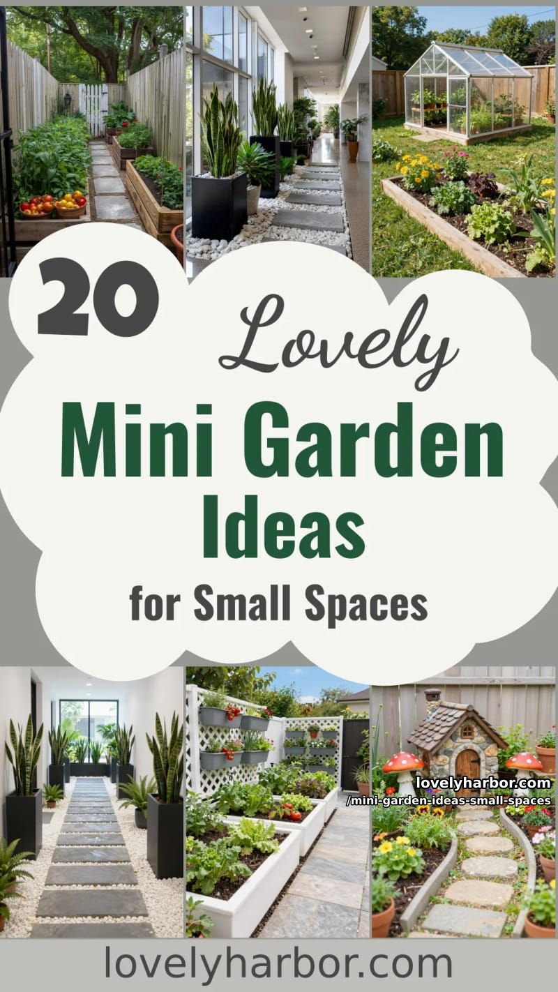 20 Mini Garden Ideas For Small Spaces 54 mini garden ideas small spaces - Collage 53