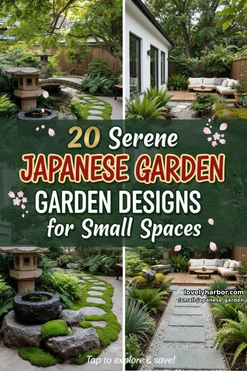 20 Small Japanese Garden Designs That Feel Like A Zen Retreat 41 small japanese garden - Collage 40