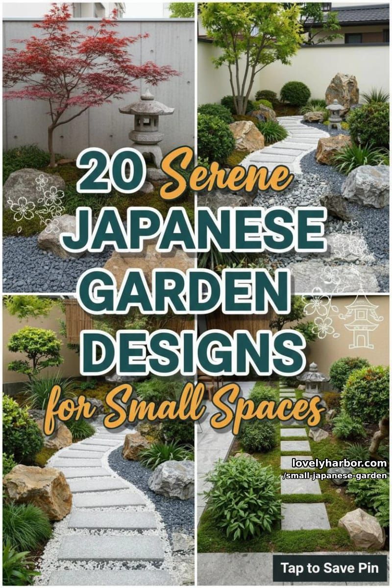20 Small Japanese Garden Designs That Feel Like A Zen Retreat 42 small japanese garden - Collage 41