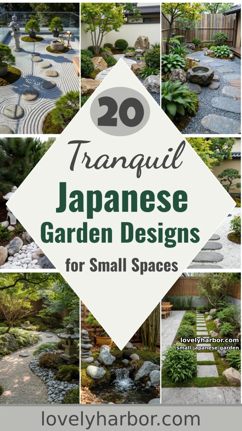 20 Small Japanese Garden Designs That Feel Like A Zen Retreat 46 small japanese garden - Collage 45