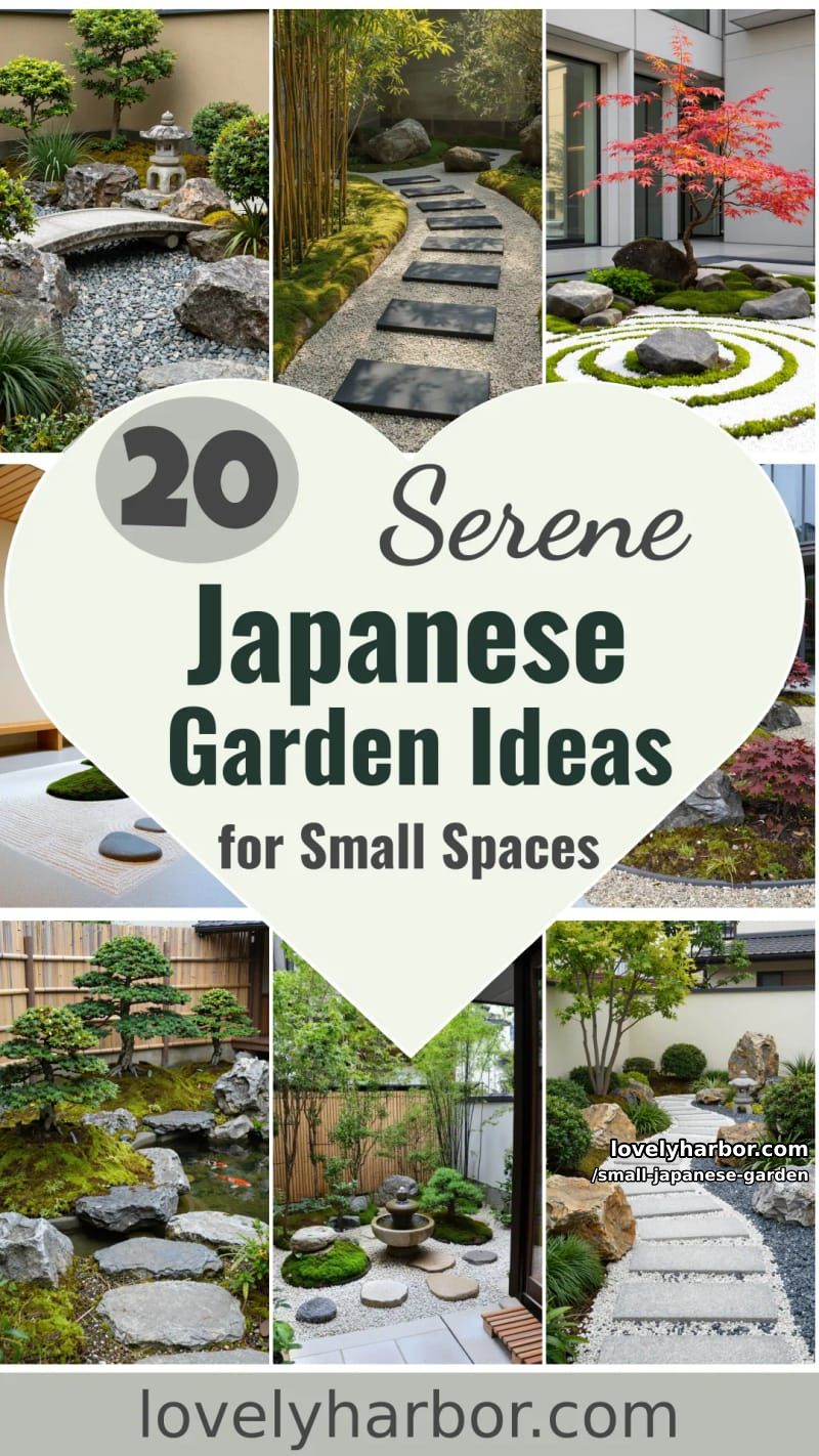 20 Small Japanese Garden Designs That Feel Like A Zen Retreat 57 small japanese garden - Collage 56