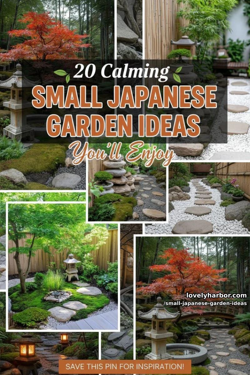 20 Calming Small Japanese Garden Ideas You'll Enjoy 53 small japanese garden ideas - Collage 52