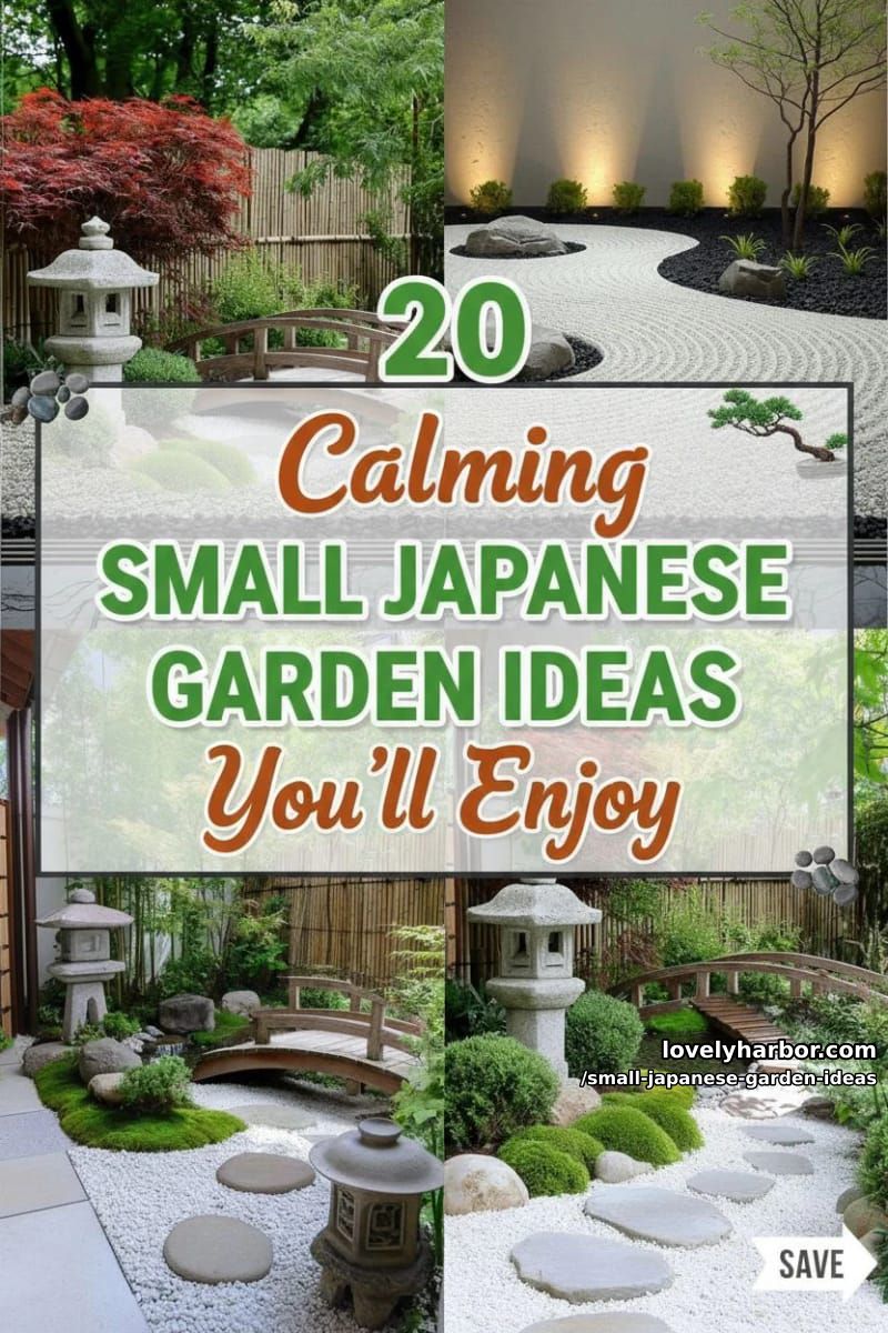 20 Calming Small Japanese Garden Ideas You'll Enjoy 55 small japanese garden ideas - Collage 54