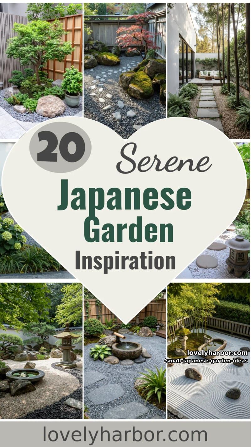 20 Calming Small Japanese Garden Ideas You'll Enjoy 57 small japanese garden ideas - Collage 56