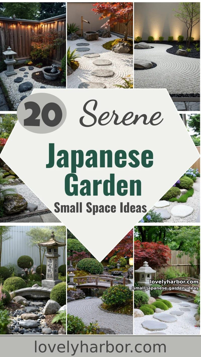 20 Calming Small Japanese Garden Ideas You'll Enjoy 58 small japanese garden ideas - Collage 57