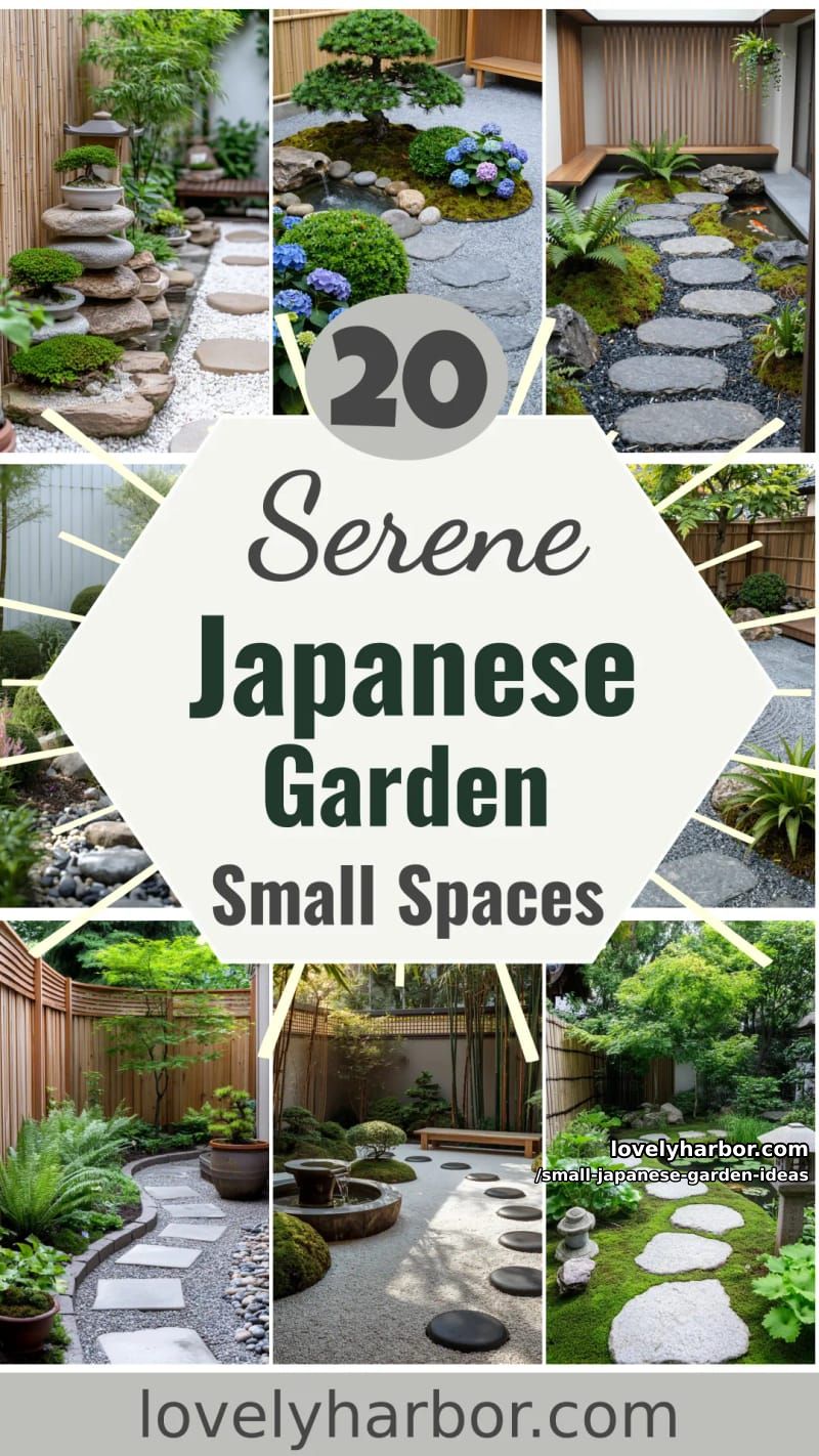 20 Calming Small Japanese Garden Ideas You'll Enjoy 59 small japanese garden ideas - Collage 58