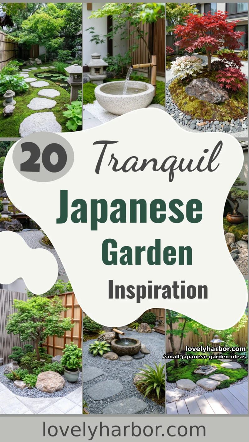 20 Calming Small Japanese Garden Ideas You'll Enjoy 63 small japanese garden ideas - Collage 62