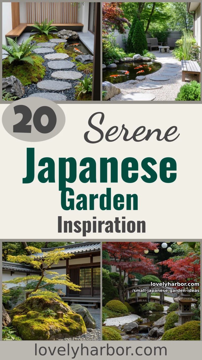 20 Calming Small Japanese Garden Ideas You'll Enjoy 67 small japanese garden ideas - Collage 66