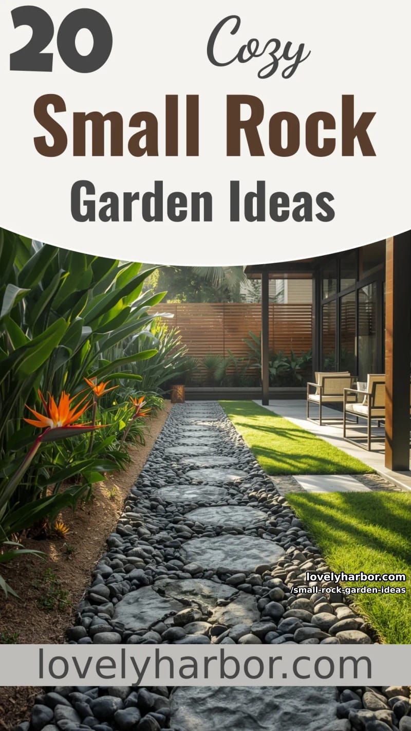 20 Small Rock Garden Ideas To Create A Cozy Space 49 small rock garden ideas - Collage 48