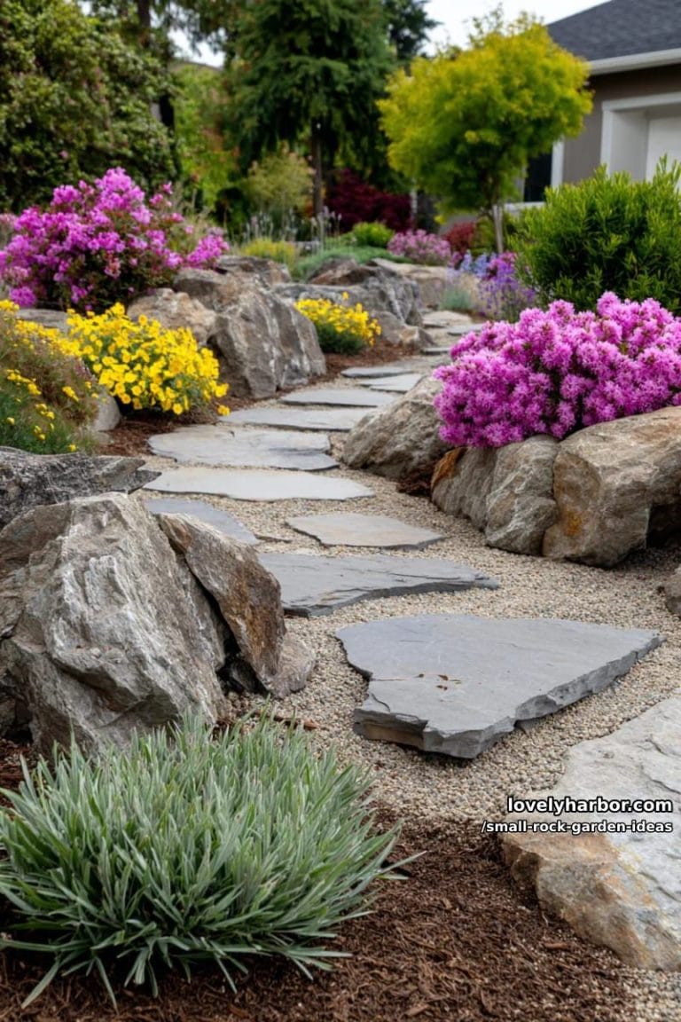 Small Rocks In House 20 Small Rock Garden Ideas To Create A Cozy Space - Lovely Harbor