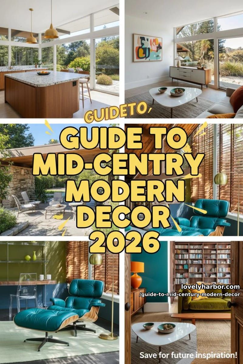 Guide to Mid-Century Modern Decor (2026 Edition) 27 common mistakes to avoid 27