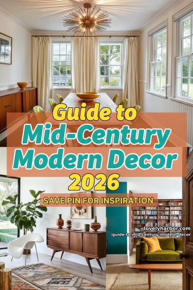 Guide to Mid-Century Modern Decor (2026 Edition) 28 common mistakes to avoid 28