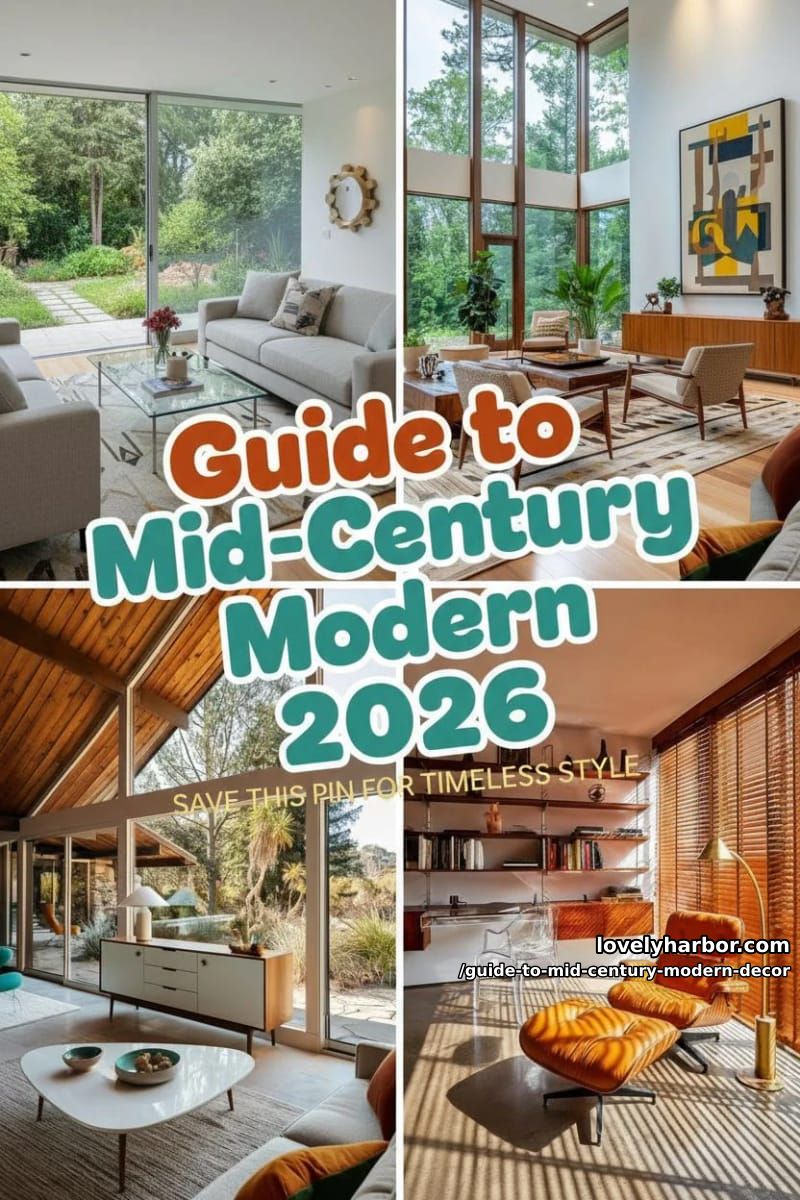 Guide to Mid-Century Modern Decor (2026 Edition) 29 common mistakes to avoid 29