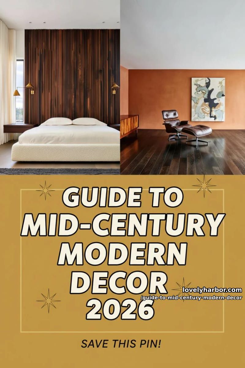 Guide to Mid-Century Modern Decor (2026 Edition) 32 common mistakes to avoid 32