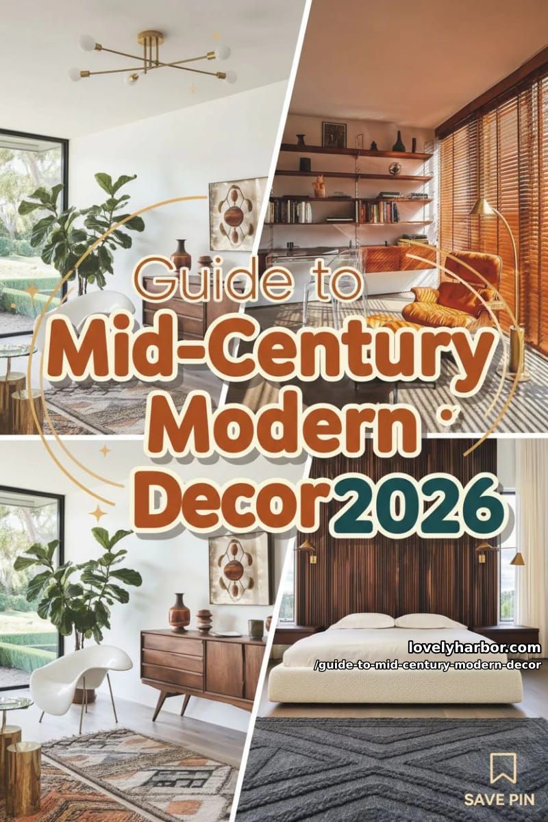 Guide to Mid-Century Modern Decor (2026 Edition) 33 common mistakes to avoid 33