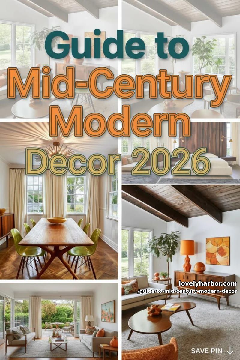 Guide to Mid-Century Modern Decor (2026 Edition) 34 common mistakes to avoid 34