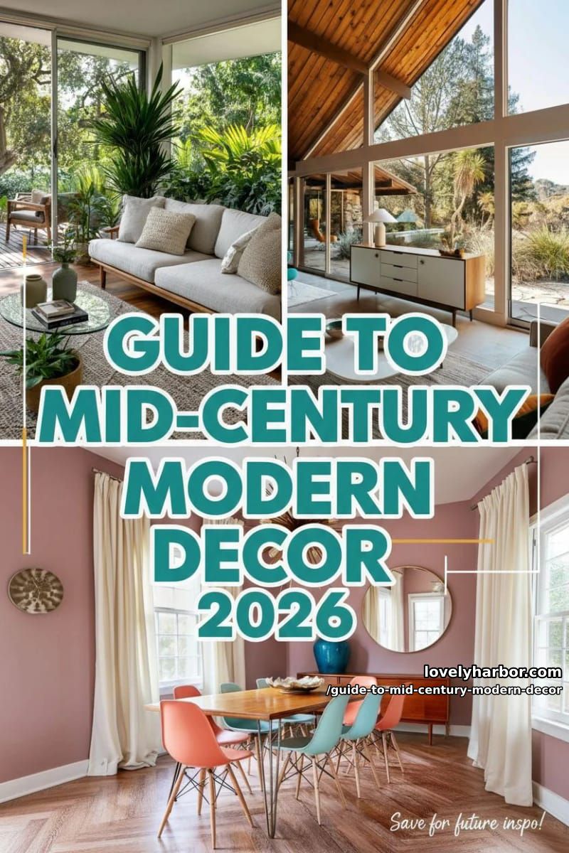 Guide to Mid-Century Modern Decor (2026 Edition) 35 common mistakes to avoid 35