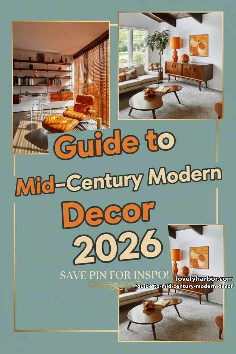 Guide to Mid-Century Modern Decor (2026 Edition) 36 common mistakes to avoid 36