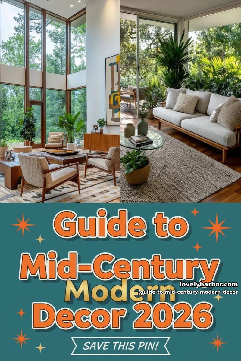 Guide to Mid-Century Modern Decor (2026 Edition) 37 common mistakes to avoid 37