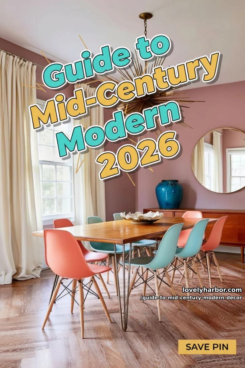 Guide to Mid-Century Modern Decor (2026 Edition) 55 common mistakes to avoid 55