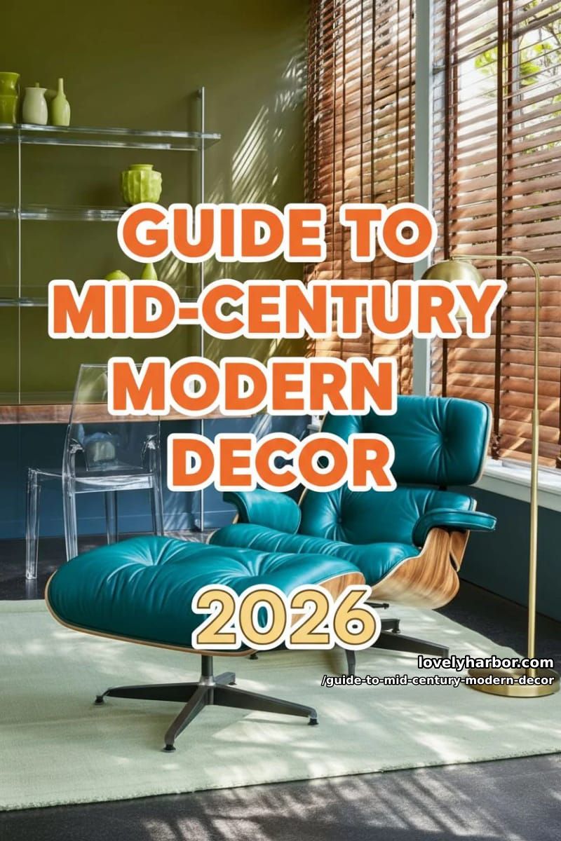 Guide to Mid-Century Modern Decor (2026 Edition) 58 common mistakes to avoid 58