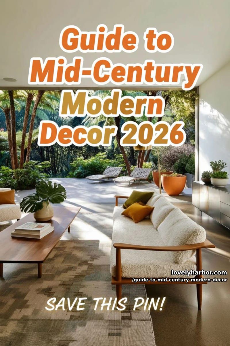 Guide to Mid-Century Modern Decor (2026 Edition) 59 common mistakes to avoid 59