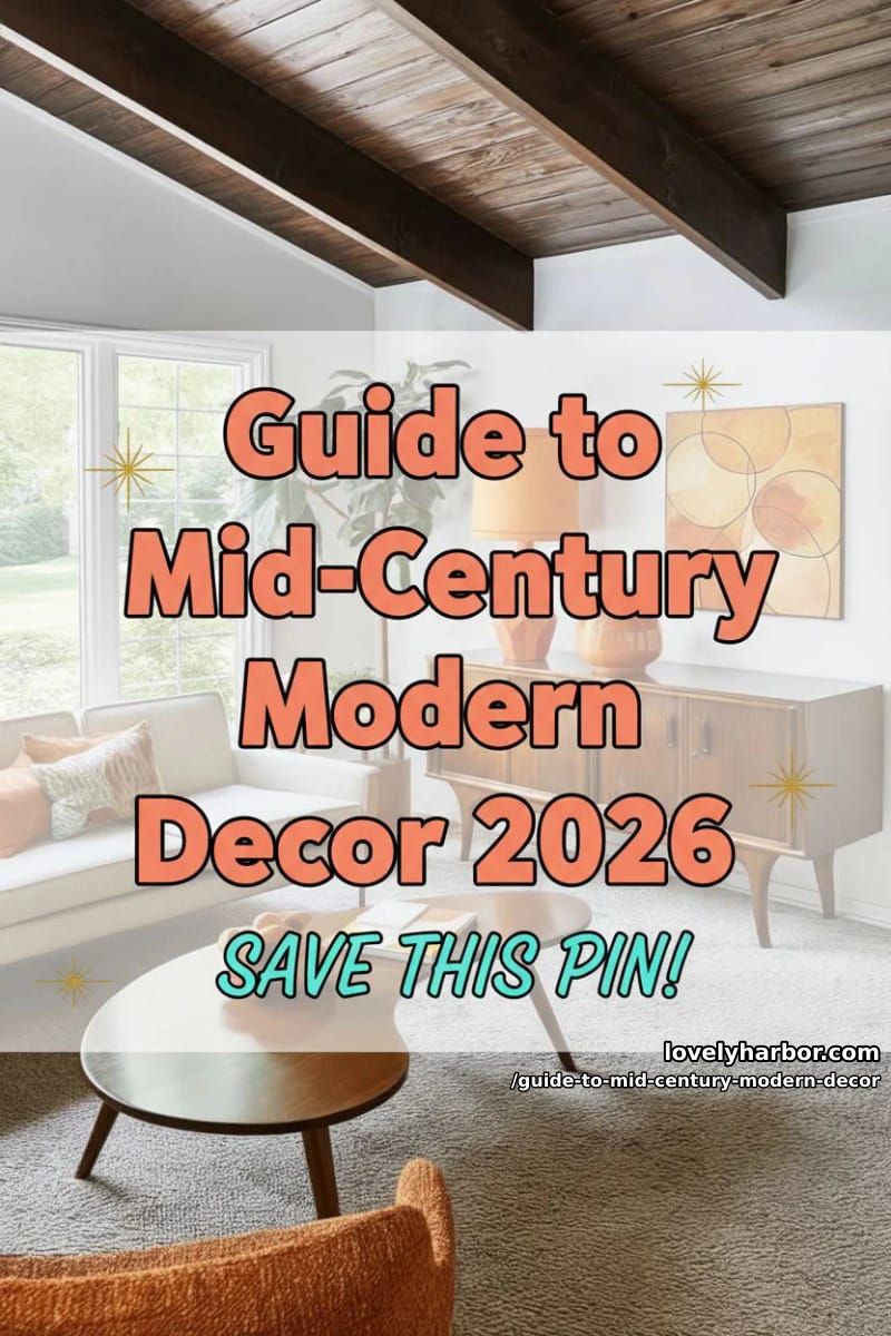 Guide to Mid-Century Modern Decor (2026 Edition) 62 common mistakes to avoid 62