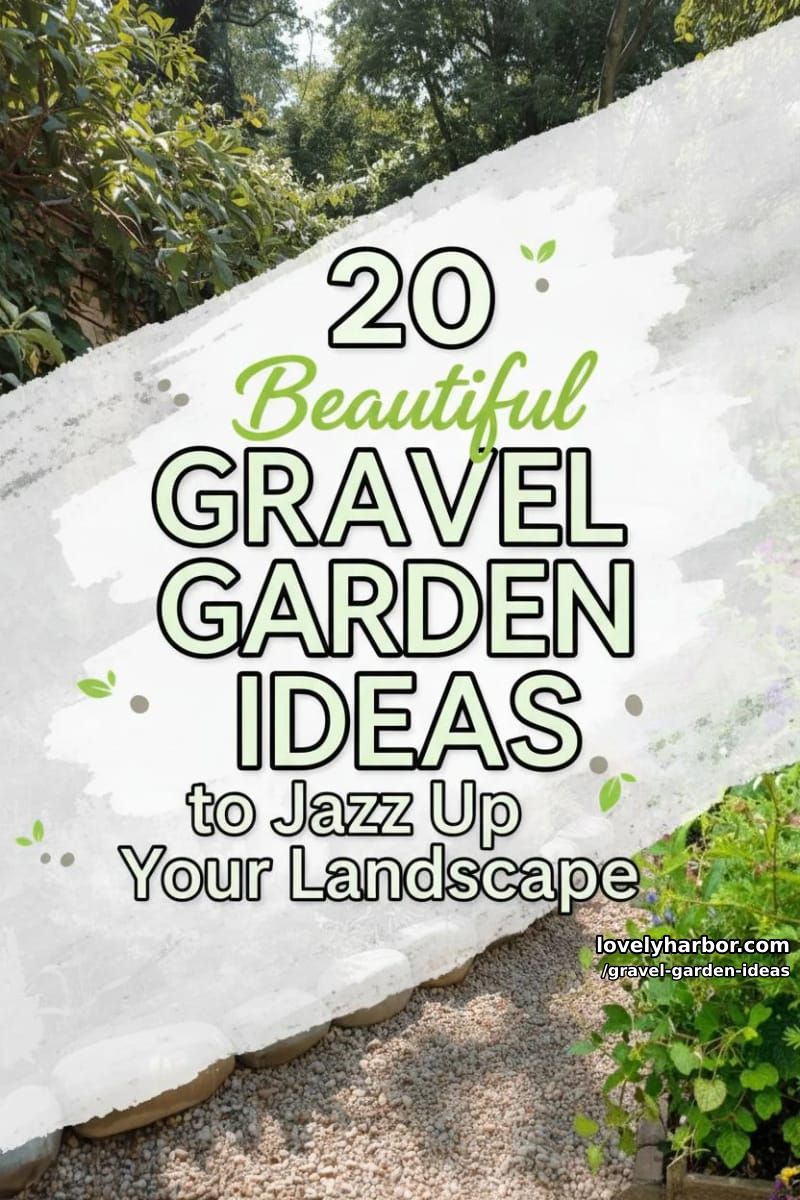 20 Beautiful Gravel Garden Ideas to Jazz Up Your Landscape 49 gravel garden ideas - Collage 48