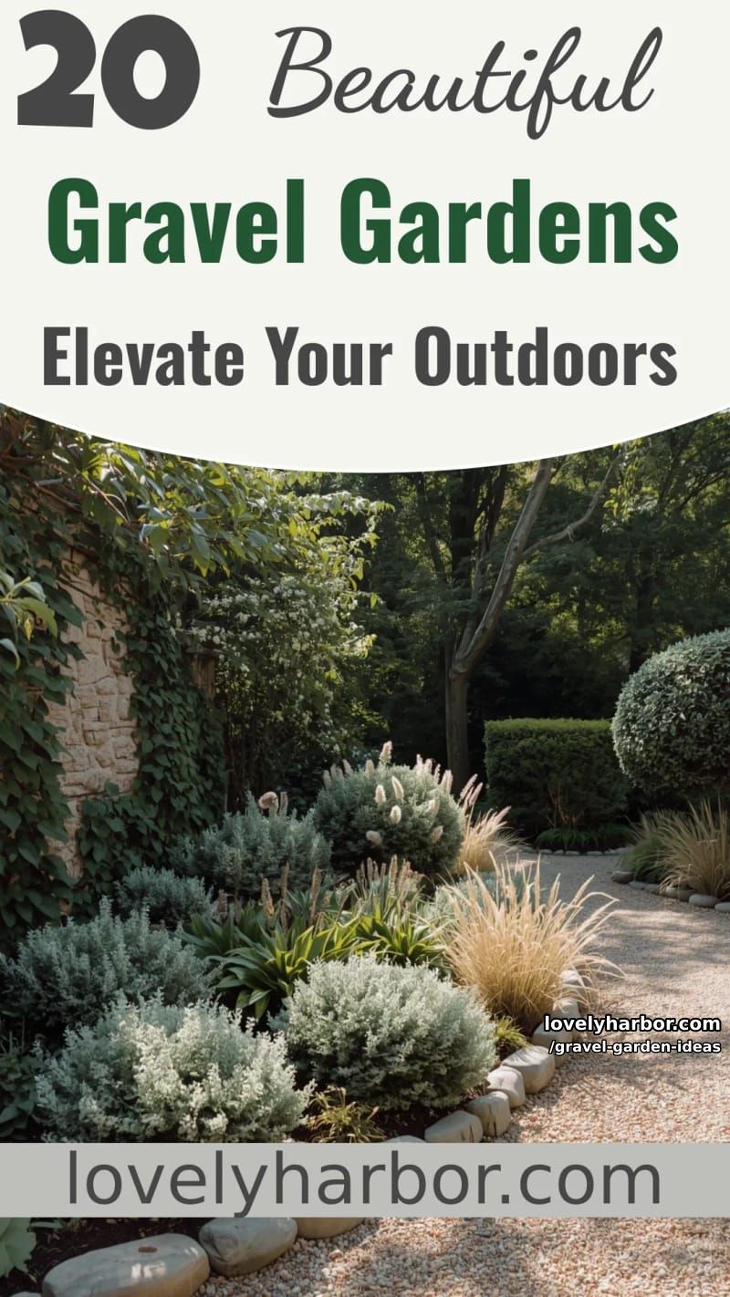 20 Beautiful Gravel Garden Ideas to Jazz Up Your Landscape 64 gravel garden ideas - Collage 63