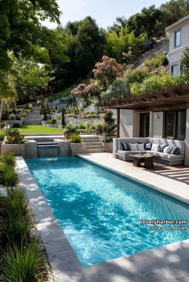 Pool So 20 Elegant Villa Pool Ideas For Modern Outdoor Living - Lovely Harbor