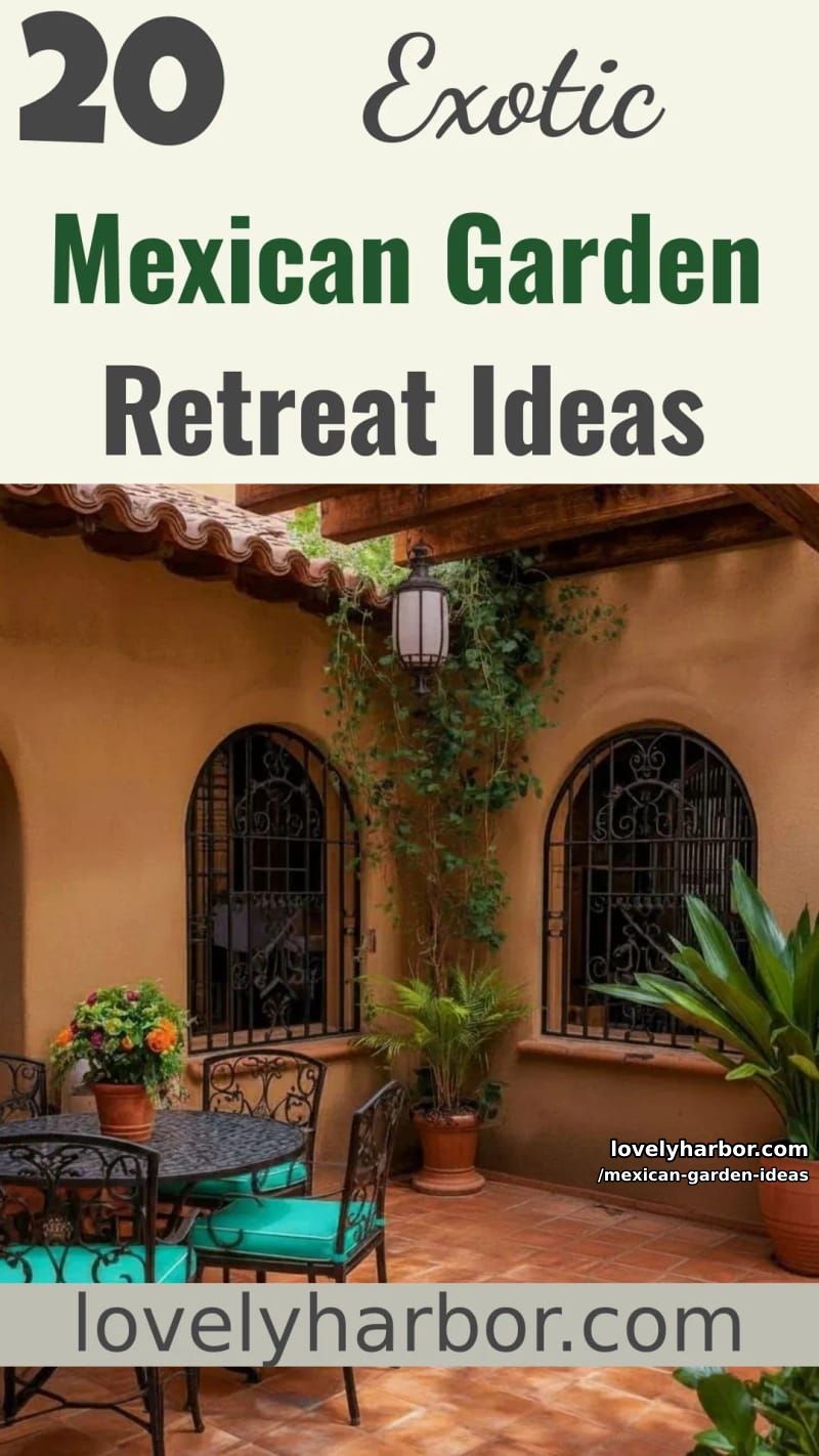 20 Mexican Garden Ideas for an Exotic Retreat 66 mexican garden ideas - Collage 65
