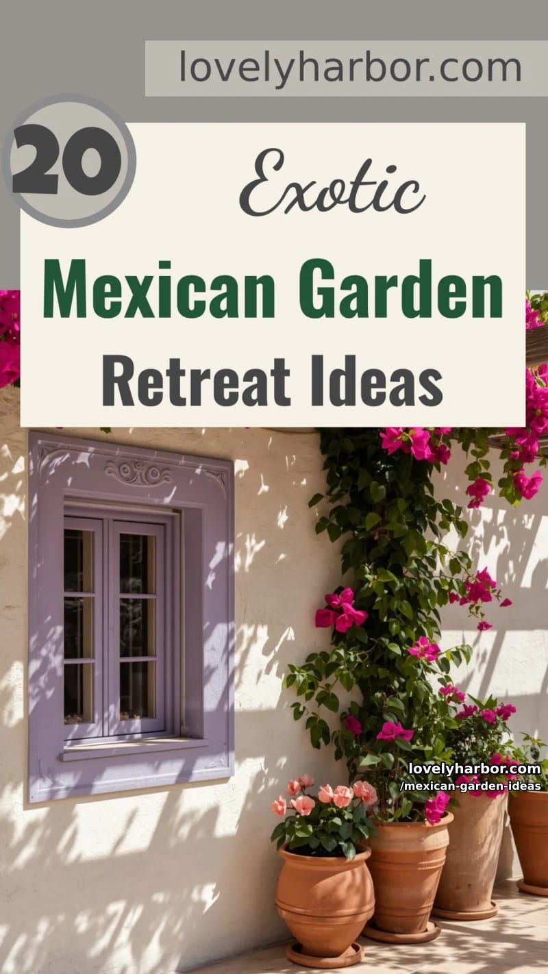 20 Mexican Garden Ideas for an Exotic Retreat 69 mexican garden ideas - Collage 68