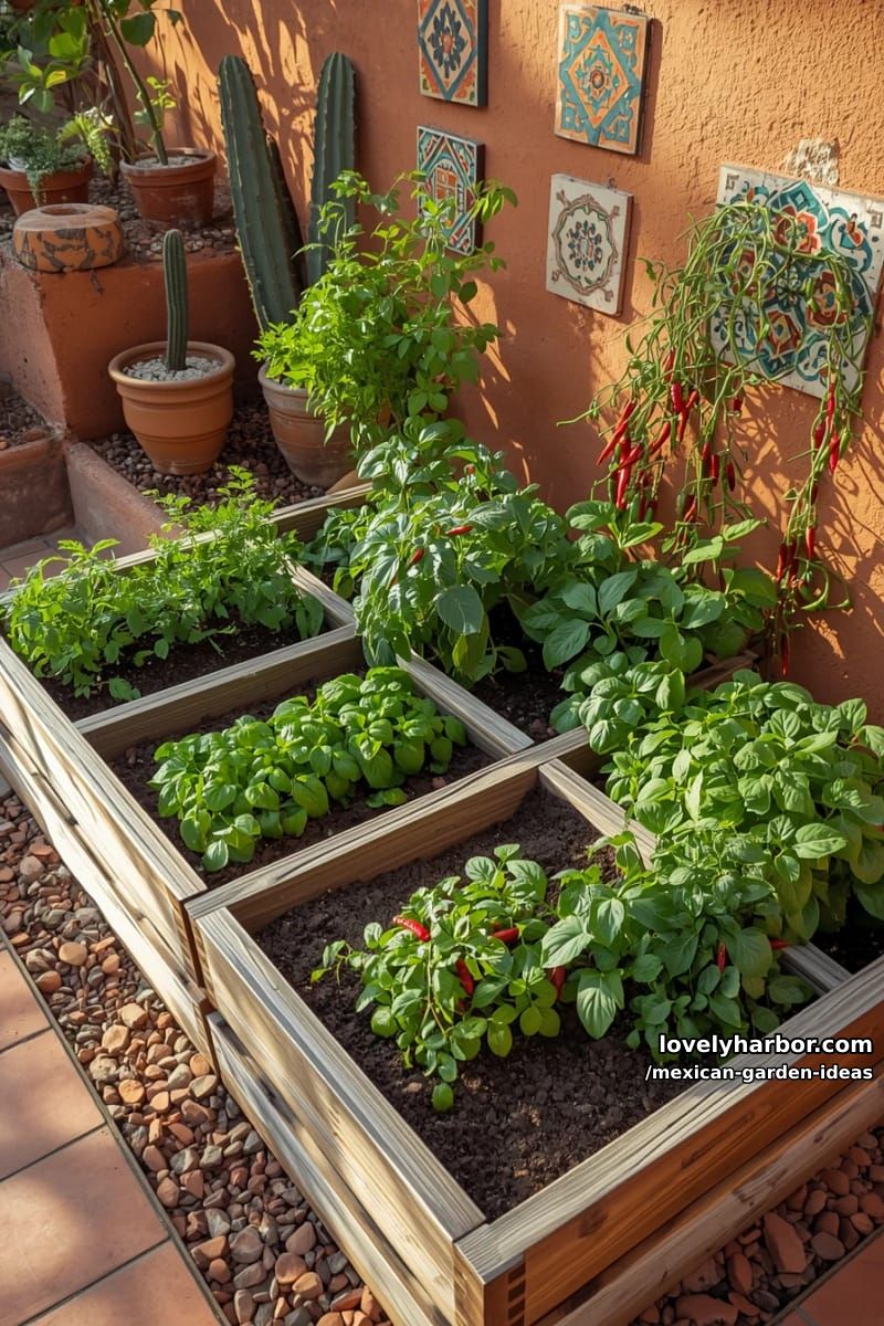 mexican herbs and spices in a grid format. 1