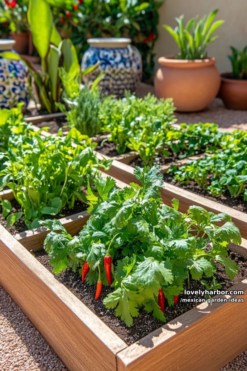 mexican herbs and spices in a grid format. 1
