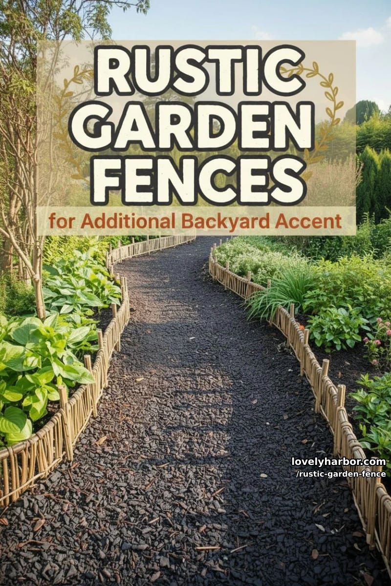 20 Rustic Garden Fence Designs to Liven Up Your Backyard 100 rustic garden fence - Collage 100