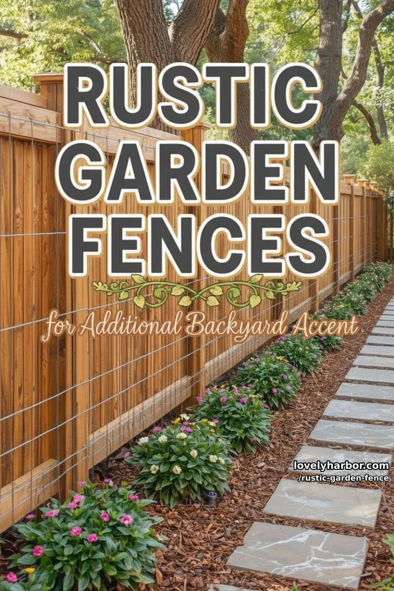 20 Rustic Garden Fence Designs to Liven Up Your Backyard 103 rustic garden fence - Collage 103