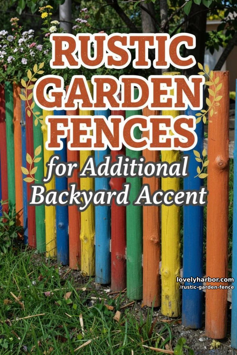 20 Rustic Garden Fence Designs to Liven Up Your Backyard 68 rustic garden fence - Collage 68