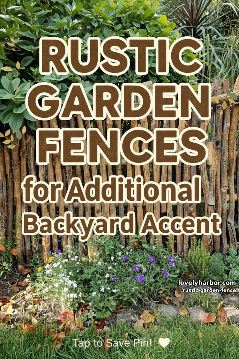20 Rustic Garden Fence Designs to Liven Up Your Backyard 71 rustic garden fence - Collage 71