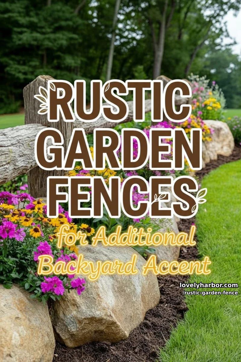 20 Rustic Garden Fence Designs to Liven Up Your Backyard 75 rustic garden fence - Collage 75