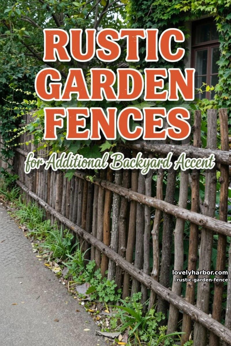 20 Rustic Garden Fence Designs to Liven Up Your Backyard 76 rustic garden fence - Collage 76