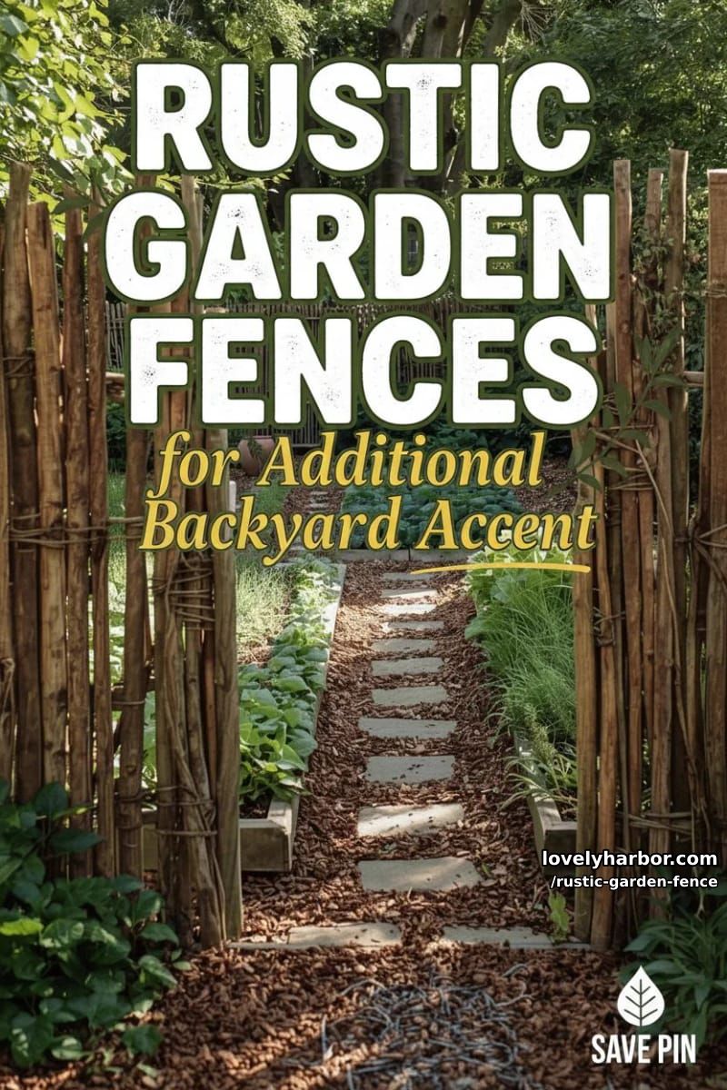 20 Rustic Garden Fence Designs to Liven Up Your Backyard 79 rustic garden fence - Collage 79