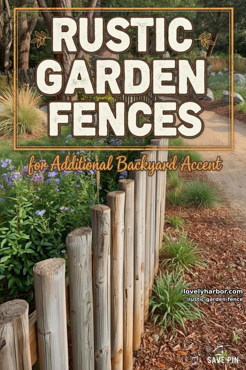 20 Rustic Garden Fence Designs to Liven Up Your Backyard 89 rustic garden fence - Collage 89